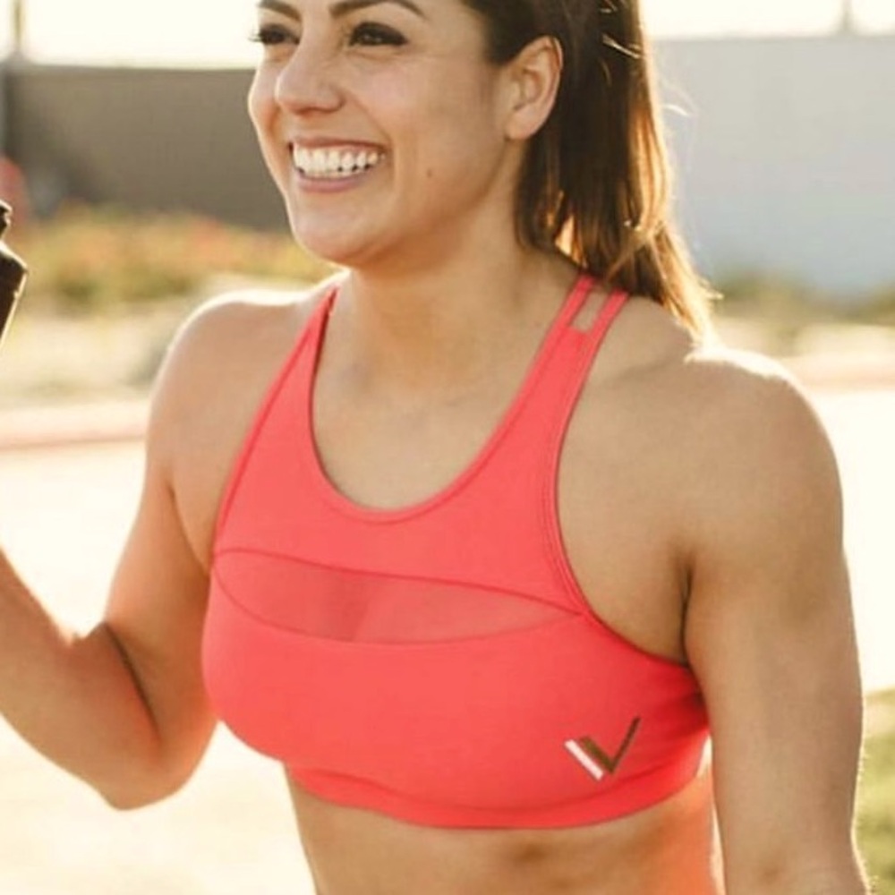 ❤️‍🔥 Adorable Coral Vull Sport Sports Bra